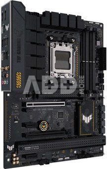 Asus TUF GAMING B650-PLUS WIFI Processor family AMD, Processor socket AM5, DDR5 DIMM, Memory slots 4, Supported hard disk drive interfaces  SATA, M.2, Number of SATA connectors 4, Chipset AMD B650, ATX