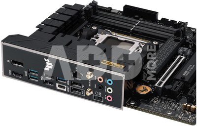 Asus TUF GAMING B650M-PLUS WIFI Processor family AMD, Processor socket AM5, DDR5 DIMM, Memory slots 4, Supported hard disk drive interfaces  SATA, M.2, Number of SATA connectors 4, Chipset AMD B650, micro-ATX