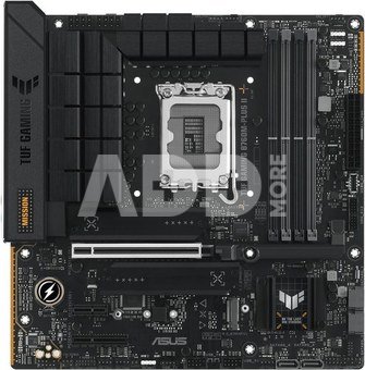ASUS TUF GAMING B760M-PLUS II | Processor family Intel B760 | Processor socket 1 x LGA1700 Socket | 4 DIMM slots - DDR5, non-ECC, on-die ECC, unbuffered | Supported hard disk drive interfaces SATA-600 (RAID), 3 x M.2 | Number of SATA connectors 4