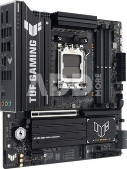 Asus TUF GAMING B850M-PLUS II | Processor family AMD | Processor socket AM5 | DDR5 | Supported hard disk drive interfaces SATA, M.2 | Number of SATA connectors 4