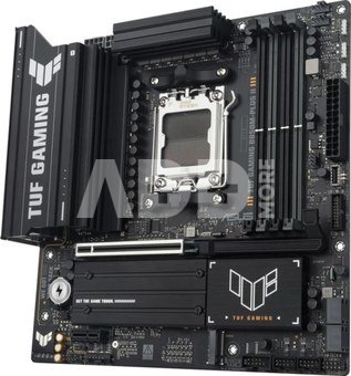 Asus TUF GAMING B850M-PLUS II | Processor family AMD | Processor socket AM5 | DDR5 | Supported hard disk drive interfaces SATA, M.2 | Number of SATA connectors 4