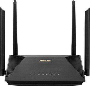 Asus Wi-Fi 6 Wireless Dual Band Gigabit Router RT-AX1800U 802.11ax, Ethernet LAN (RJ-45) ports 3, MU-MiMO Yes, No mobile broadband, Antenna type External, 1xUSB