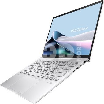 Asus Zenbook 14 UX3405CA-QL219W | Foggy Silver | 14 " | OLED | Touchscreen | WUXGA | 1920 x 1200 pixels | Glossy | Intel Core Ultra 5 | 225H | 16 GB | LPDDR5X | Solid-state drive capacity 512 GB | Intel Arc Graphics | Windows 11 Home | 802.11be | Bluetooth version 5.4 | Keyboard language English | Keyboard backlit