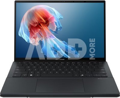 Asus | Zenbook Duo UX8406CA-QL287W | Inkwell Gray | 14 " | OLED | Touchscreen | FHD | 1920 x 1200 pixels | Intel Core Ultra 7 | 255H | 16 GB | LPDDR5X | Solid-state drive capacity 1000 GB | Intel Arc Graphics | Windows 11 Home | 802.11be | Bluetooth version 5.4 | Keyboard language US international | Keyboard backlit | Warranty 24 month(s) | Battery warranty 12 month(s)