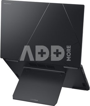 Asus | Zenbook Duo UX8406CA-QL287W | Inkwell Gray | 14 " | OLED | Touchscreen | FHD | 1920 x 1200 pixels | Intel Core Ultra 7 | 255H | 16 GB | LPDDR5X | Solid-state drive capacity 1000 GB | Intel Arc Graphics | Windows 11 Home | 802.11be | Bluetooth version 5.4 | Keyboard language US international | Keyboard backlit | Warranty 24 month(s) | Battery warranty 12 month(s)