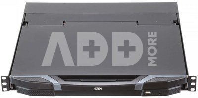 ATEN 1U Ultra Short Depth D. Rail FHD LCD Console
