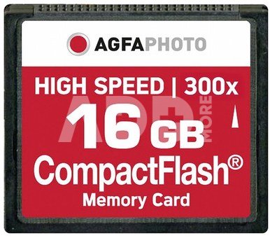 AgfaPhoto Compact Flash 16GB High Speed 300x MLC