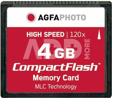 AgfaPhoto Compact Flash 4GB High Speed 120x MLC