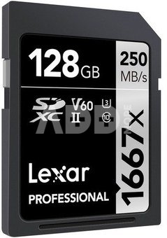 LEXAR PROFESSIONAL SDHC / SDXC 1667X UHS-II 128GB