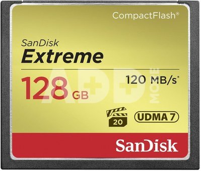 SanDisk Extreme CF 128GB 120MB/s UDMA7 SDCFXSB-128G-G46