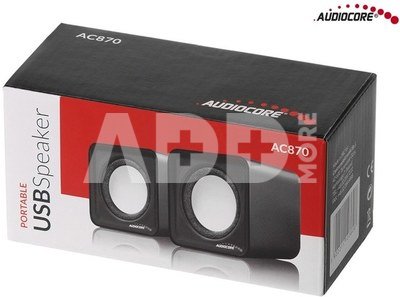 Audiocore Speakers 6W USB AC870B