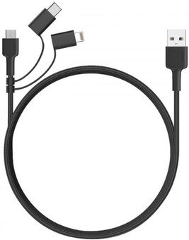Aukey 3in1 Braided Cable CB-BAL05