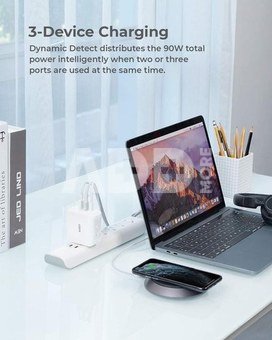 AUKEY AUKEY PA-B6S White Omni a Mix GaN ultrafast Wal