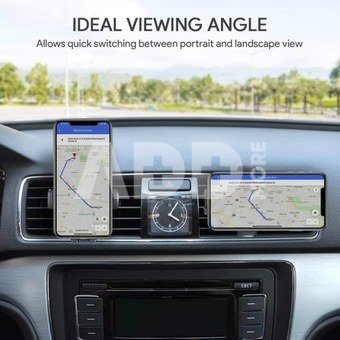 AUKEY HD-C48 Phone Holder for Car Air Vent | 360&deg; rotating and pivoting ball joint