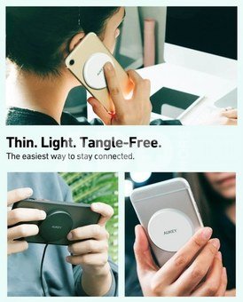 AUKEY Aircore 15W Wireless Charger Magnetic LC-A1-WT