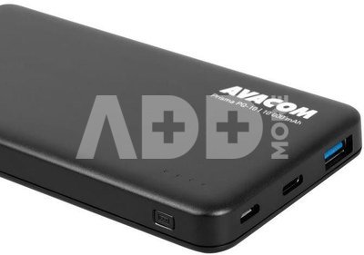 AVACOM POWER BANK PRISMA PQ-10, LI-POL 10000MAH, USB-C PD INPUT AND OUTPUT