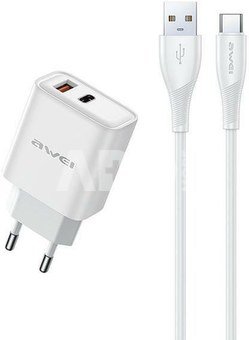 AWEI Charger GaN 22,5W PD81T 22,5W + USB-C cable