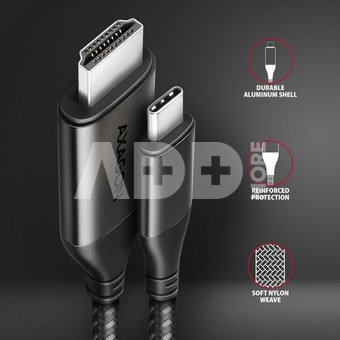 AXAGON | Active converter | USB-C to HDMI | 1.8 m