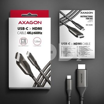 AXAGON | Active converter | USB-C to HDMI | 1.8 m