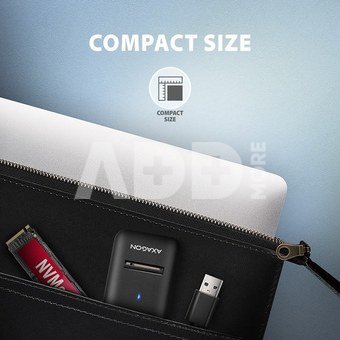AXAGON Adapter Gen 2 M.2 NVMe/SATA SSD AMD2-AM USB-A
