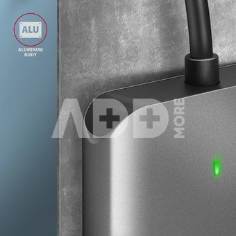 AXAGON Aluminum high-speed USB-A 3.2 Gen 1 memory card reader, 3 slots | CRE-S3