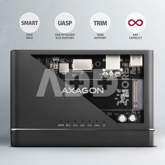AXAGON AXAGON ADSA-CC USB-C 10 Gbps NVMe M.2 2.5/3.5 S