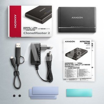 AXAGON AXAGON ADSA-CC USB-C 10 Gbps NVMe M.2 2.5/3.5 S