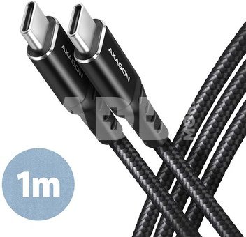 AXAGON Data and charging cable, 1m | BUCM-CM10AB | USB Type C to USB Type C