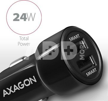 AXAGON Dual car charger, 24W | PWC-5V5