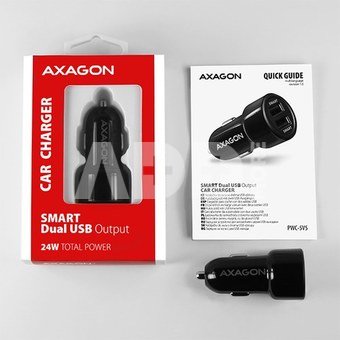AXAGON Dual car charger, 24W | PWC-5V5