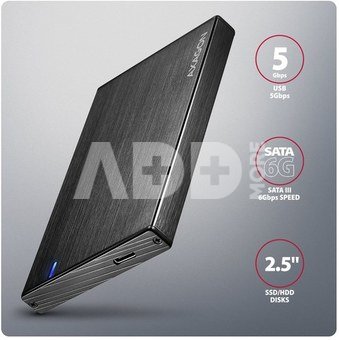 AXAGON EE25-XA6C USB-C 3.2 Gen 1 - SATA 6G 2.5" External ALINE Box