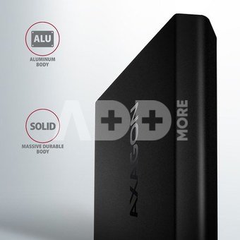 AXAGON External USB-C 10Gbps metal box for M.2 NVMe SSD disks
