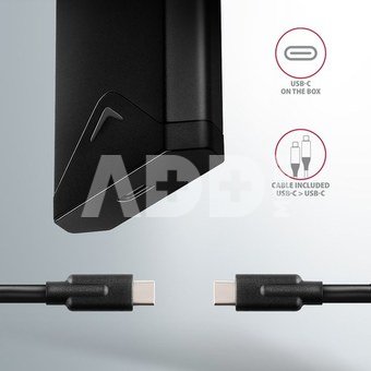AXAGON External USB-C 10Gbps metal box for M.2 NVMe SSD disks