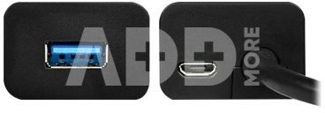 AXAGON Four-port USB 3.0 hub with fast charging and power support | HUE-S2B