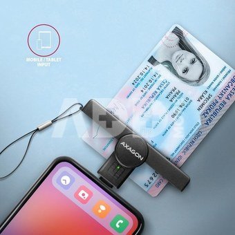 Axagon ID card reader CRE-SMPC