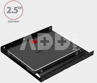 AXAGON Metal frame for mounting one 2.5" disk into one 3.5" position | RHD-125B