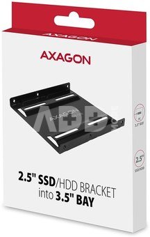 AXAGON Metal frame for mounting one 2.5" disk into one 3.5" position | RHD-125B