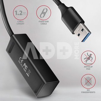 AXAGON Miniature metal four-port USB 3.2 Gen 1 hub | HUE-M1AL