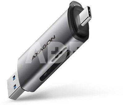 AXAGON Mobile USB 3.2 Gen 1card reader with USB-C and USB-A connectors | CRE-SAC