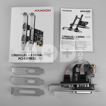 AXAGON PCI-Express card with one parallel and two serial ports 250 kbps | PCEA-PSN