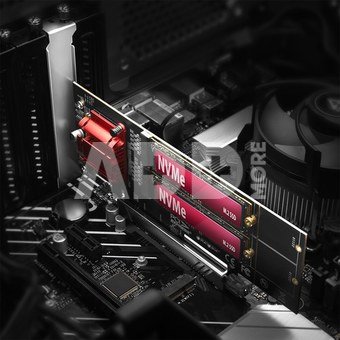 AXAGON PCIe 2x NVMe M.2 Controller | PCEM2-ND