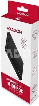 AXAGON Screwless USB 3.2 Gen 1 - SATA 6G external box for 2.5" SSD/HDD