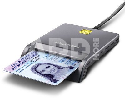 AXAGON Smart card reader CRE-SM3T USB 1.3m cable