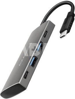 AXAGON SuperSpeed USB-C 10 Gbps SPEEDSTER 4 Hub | HMC-4G2