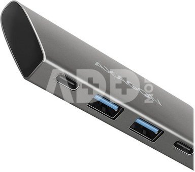 AXAGON SuperSpeed USB-C 10 Gbps SPEEDSTER 4 Hub | HMC-4G2