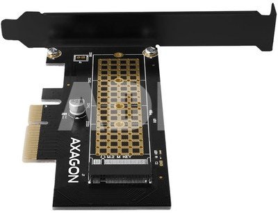 AXAGON The PCI-Express x4 internal adapter for connecting an NVMe M.2 SSD disk to a computer | PCEM2-N