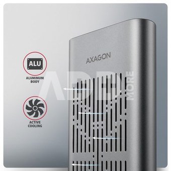 AXAGON USB-C 20Gbps Dual M.2 NVMe SSD CLONE MASTER Enclosure | EEM2-20GD