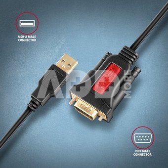 AXAGON USB - SERIAL Active Adapter | ADS-1PSN