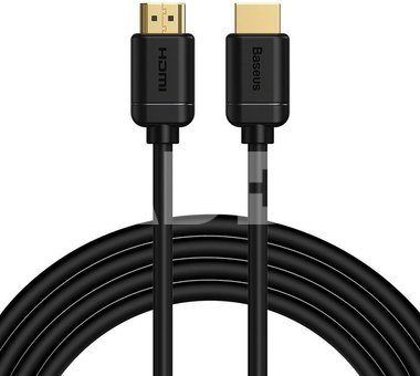 Baseus 2x HDMI 2.0 4K 60Hz Cable, 3D, HDR, 18Gbps, 3m (black)