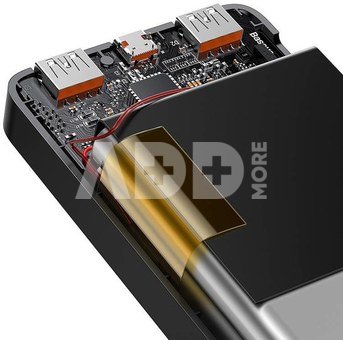 Baseus Bipow Charger Powerbank 30000mAh, 20W (black)